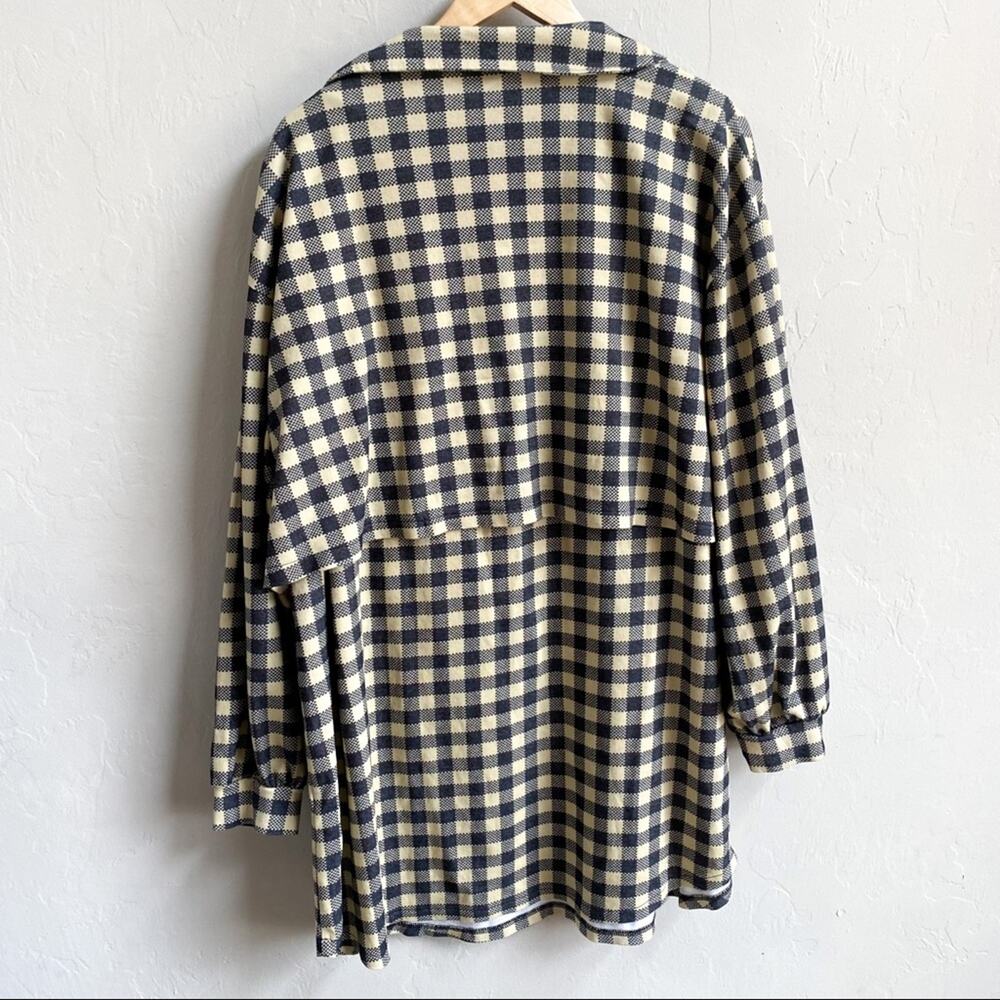 ASOS Checkered Maternity‎ 2-In-1 Cardigan Dress - Picture 3 of 7